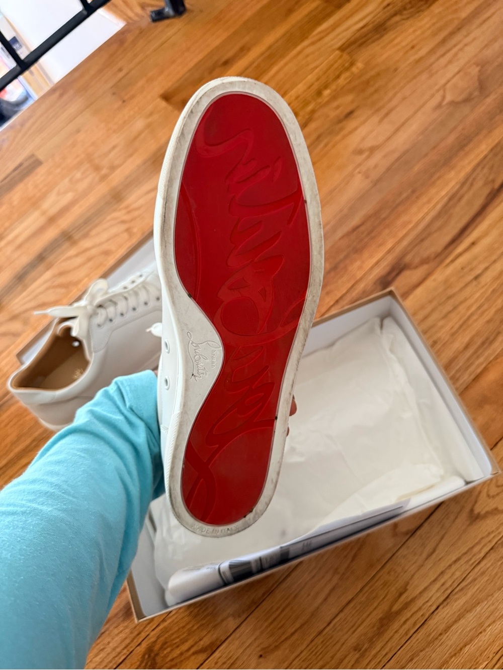 Christian Louboutin Sneaker Vieira in Size 40 - Picture 9 of 13